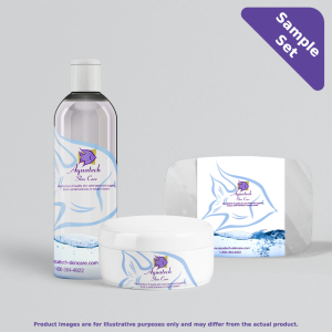 Bath Sample Set Non Organic Aquatech Products