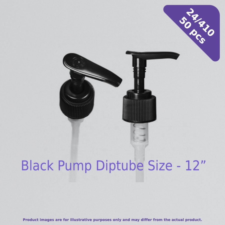Saddle Pump 24410 Ribbed 7.5 Diptube 50 Pcs