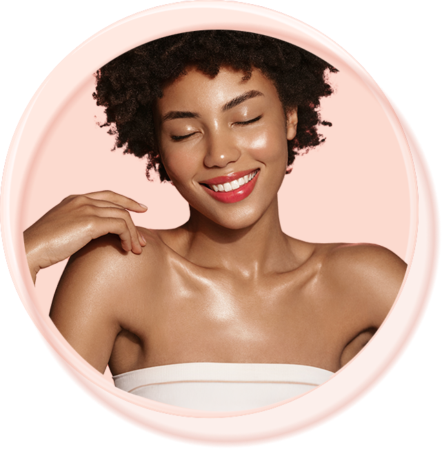 Clean Skin Pink Badge